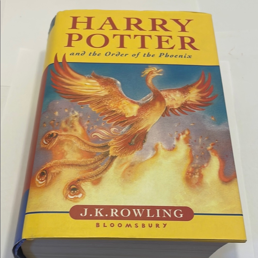 FIRST EDITION/PUBLISHED Harry Potter and the Order of the Phoenix Book
